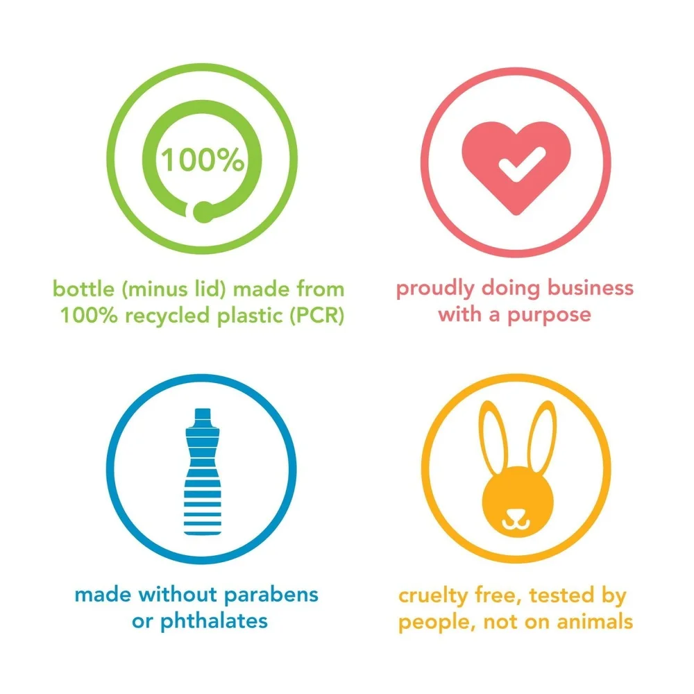 منظف الأرضيات الصلبة، عبوة بدون شطف، رائحة اللوز، بخاخ مريح، 68 أونصة، صديق للبيئة، خالي من القسوة، استخدام على الأرضيات المختومة