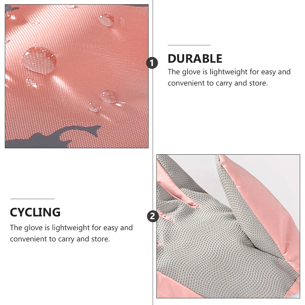 

1Pair Woman Waterproof Warm Winter Gloves Outdoor Cycling Skiing Riding Hiking Mountaineering Gloves Mountaineering Glove