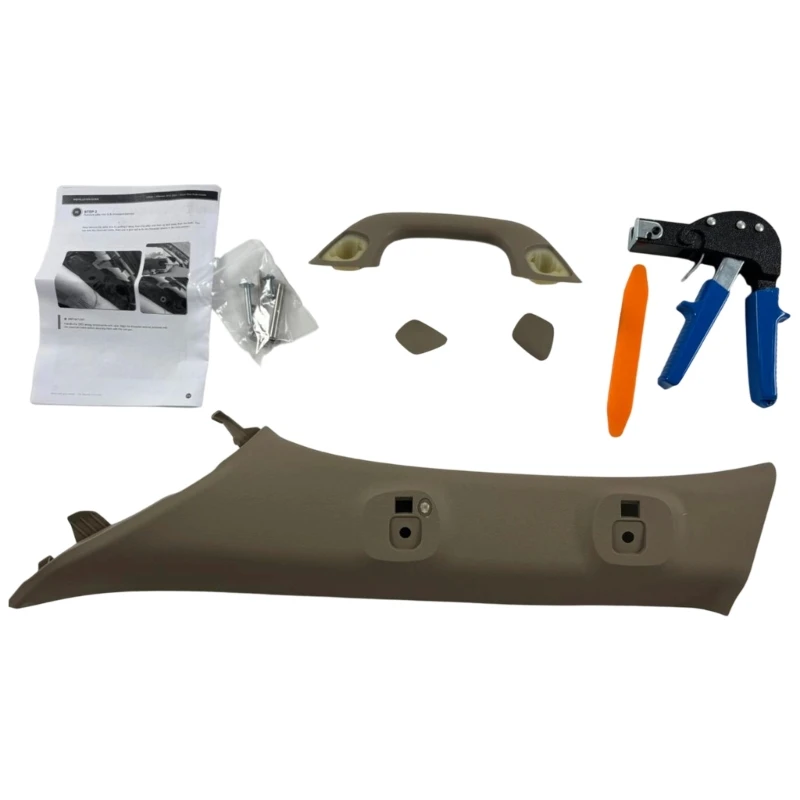 2-Ended Interior Grab Handle, Front Left Driver Side Replacement, Reference 62220-35040-B0, for Existing Mounting Location