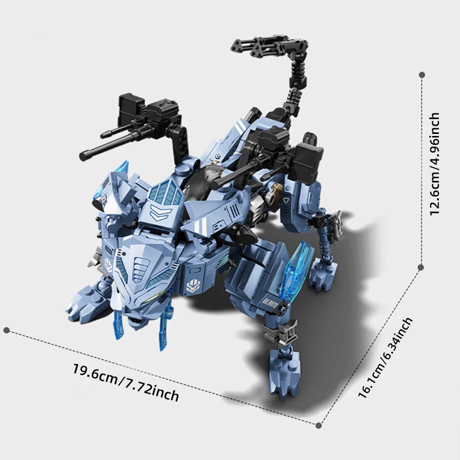 مكعبات بناء، ألعاب تجميع، سلسلة ميكا فولاذية، لغز للأولاد، يوم الأطفال، هدية عيد ميلاد، نموذج، تمثال، زخرفة