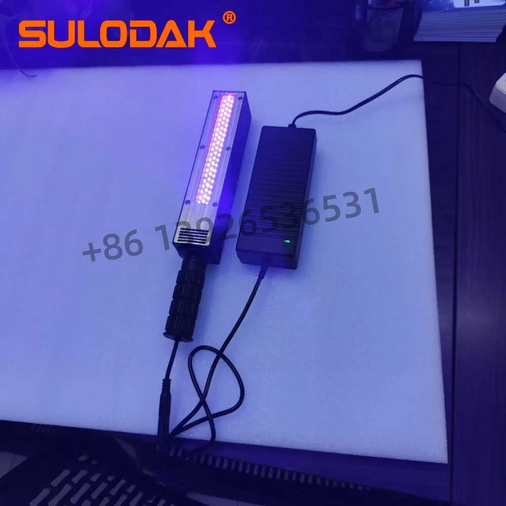 Handheld UV LED Curing Lamp Auto Sheet Metal Repair Baking Paint Spray Paint UV Curing Lamp UV Ink Glue Resin Cure Drying Lamp