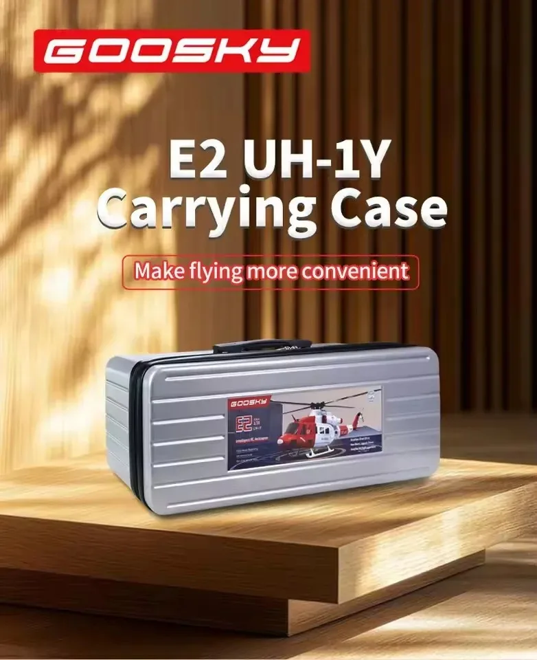 

GOOSKY E2 UH-1Y RC Helicopter Spare Parts Field Case Impact-Resistant ABS Portable Carry Case