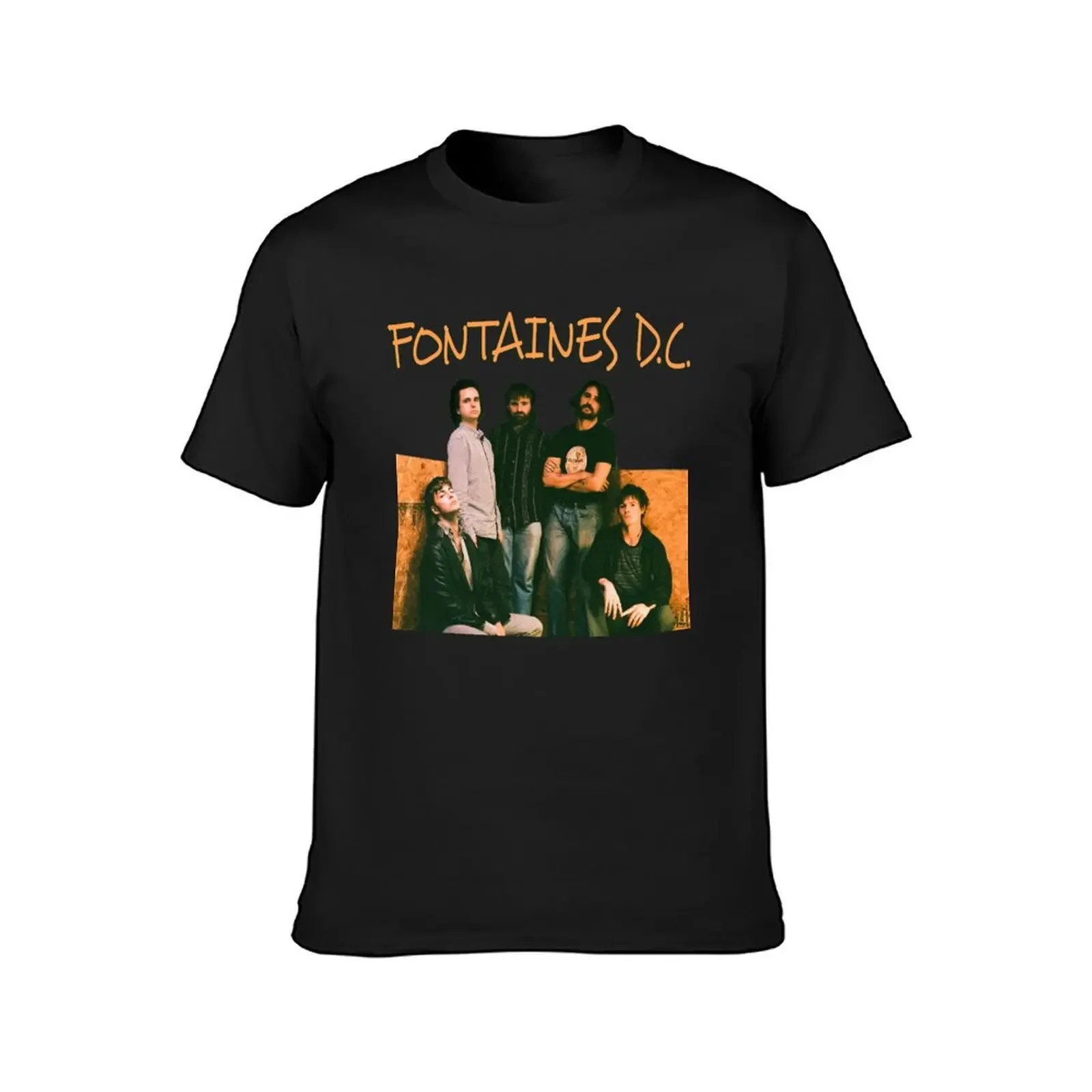 Fontaines Dc T-Shirt quick-drying cute tops vintage clothes plain white t shirts men