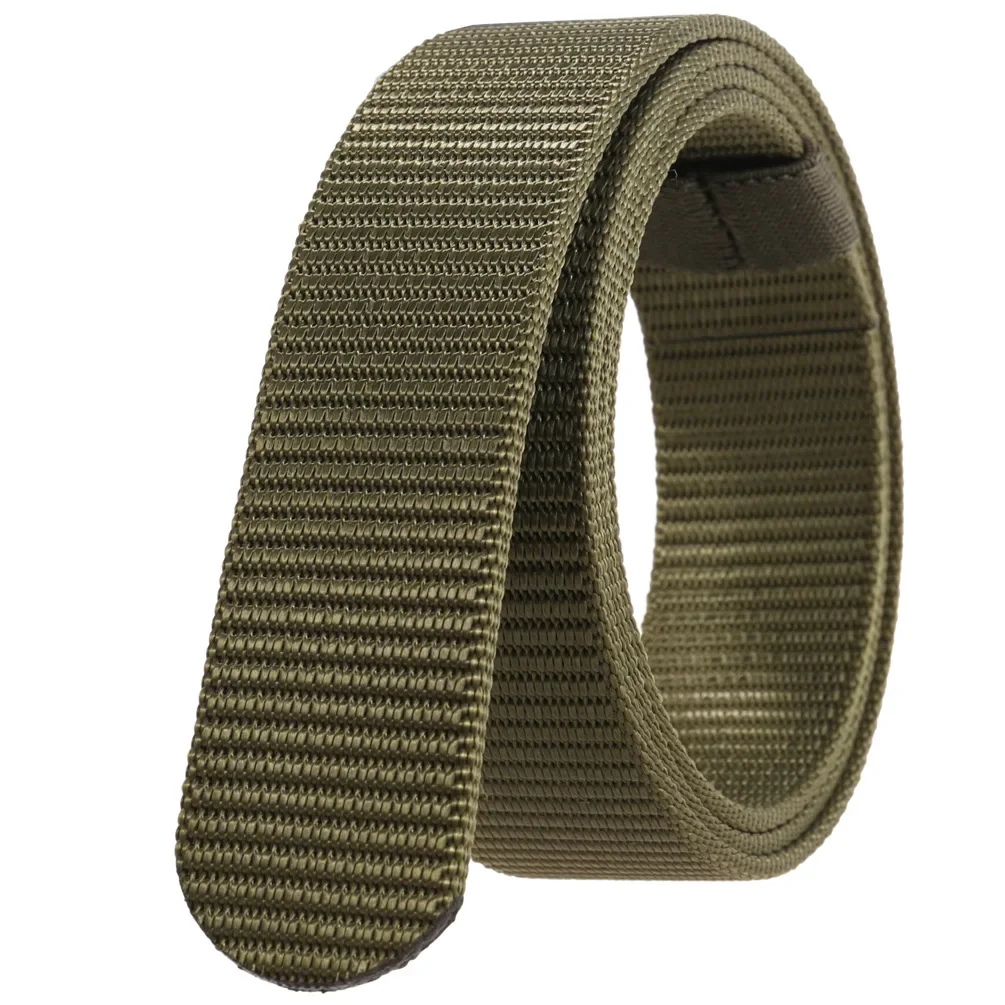 Unisex Leinwand Keine Schnalle Gürtel Hohe Qualität Outdoor Bergsteigen Multifunktionale Taktische Nylon Männer Frauen Hosen Gürtel 3,4 cm – Detail 16