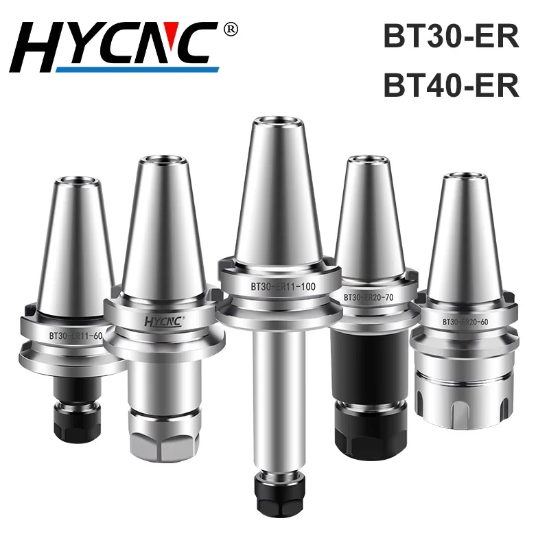 CNC Lathe BT30 Dynamic Balance Tool Shank NBT30/BT40 Machining Center Milling Cutter Holder Woodworking Chuck Shank Drill Chuck