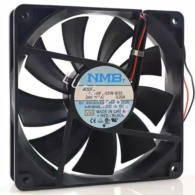 Brand new 4710KL-05W-B50 4710KL-05W-B59  12025 12CM 24V 0.38A frequency converter cooling fan