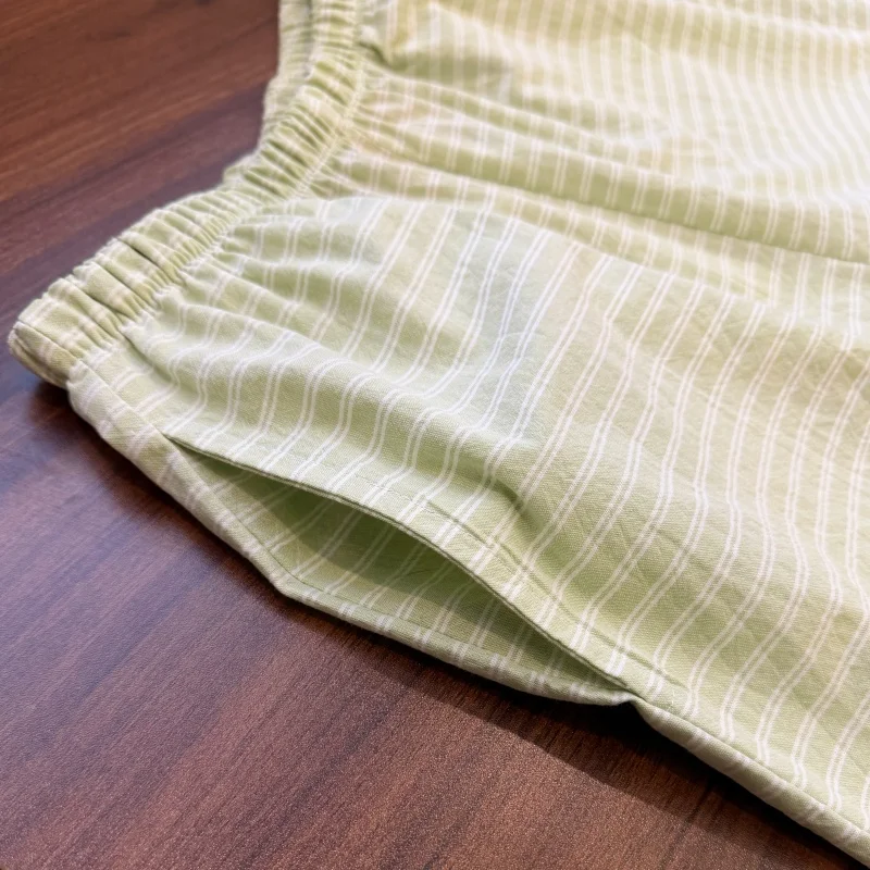 [double side pockets] lime green