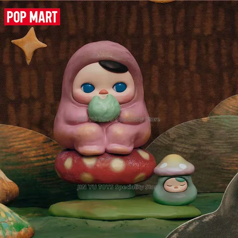 POP MART PUCKY Poko's Adventure Series Caixa Cega Brinquedos Confirme Estilo Bonito Anime Figura de Ação Adorável Modelo de Desenho Animado Presentes de Aniversário