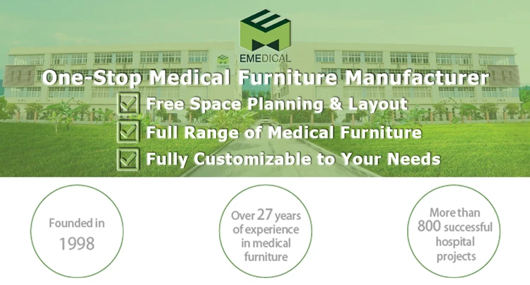 Modern Wood Commercial Combination Cabinet for Hospital Medical Dispensing Operations