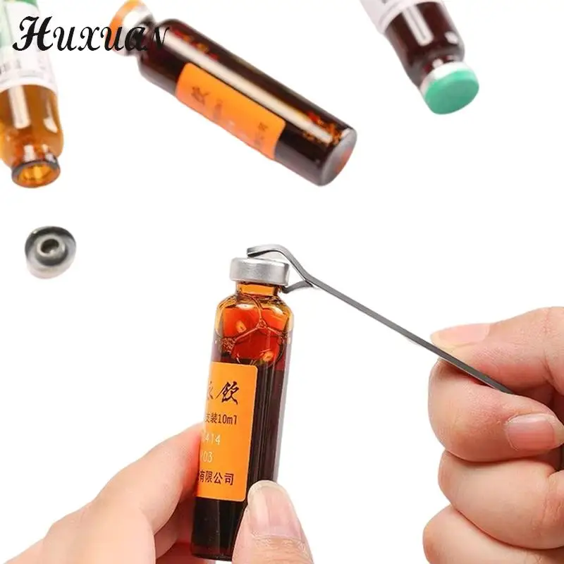 Stainless Steel Oral Liquid Vial Opener Nurse Doctor Medical Tool Portable Ampule Bottle Opener Can Opener Kitchen Accessories