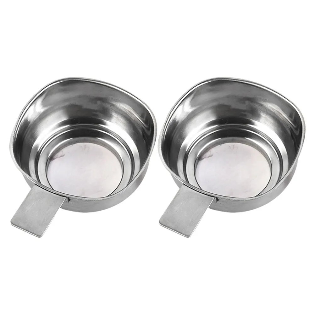 

2Pcs Stainless Steel Wide Mouth Funnels Multifunctional Kitchen Funnel for Jam Oil Liquids Bottles Filling Reusable Metal Funnel