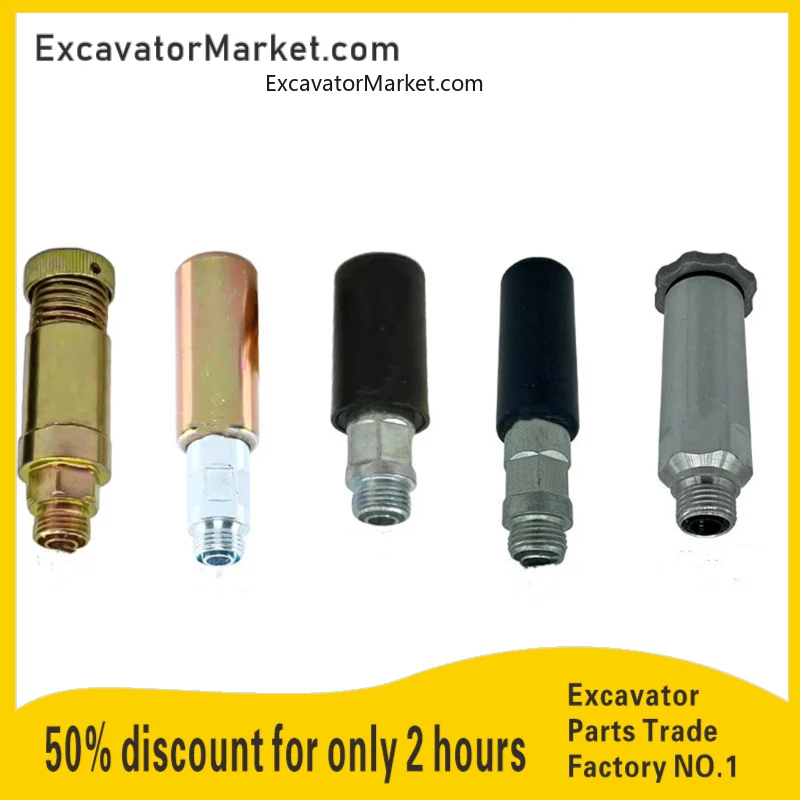 Excavator Fuel Pump Hand Pressure Rod Pump Rod Diesel Hand Fuel Pump Head Hand Pressure Rod  Excavator Accessories