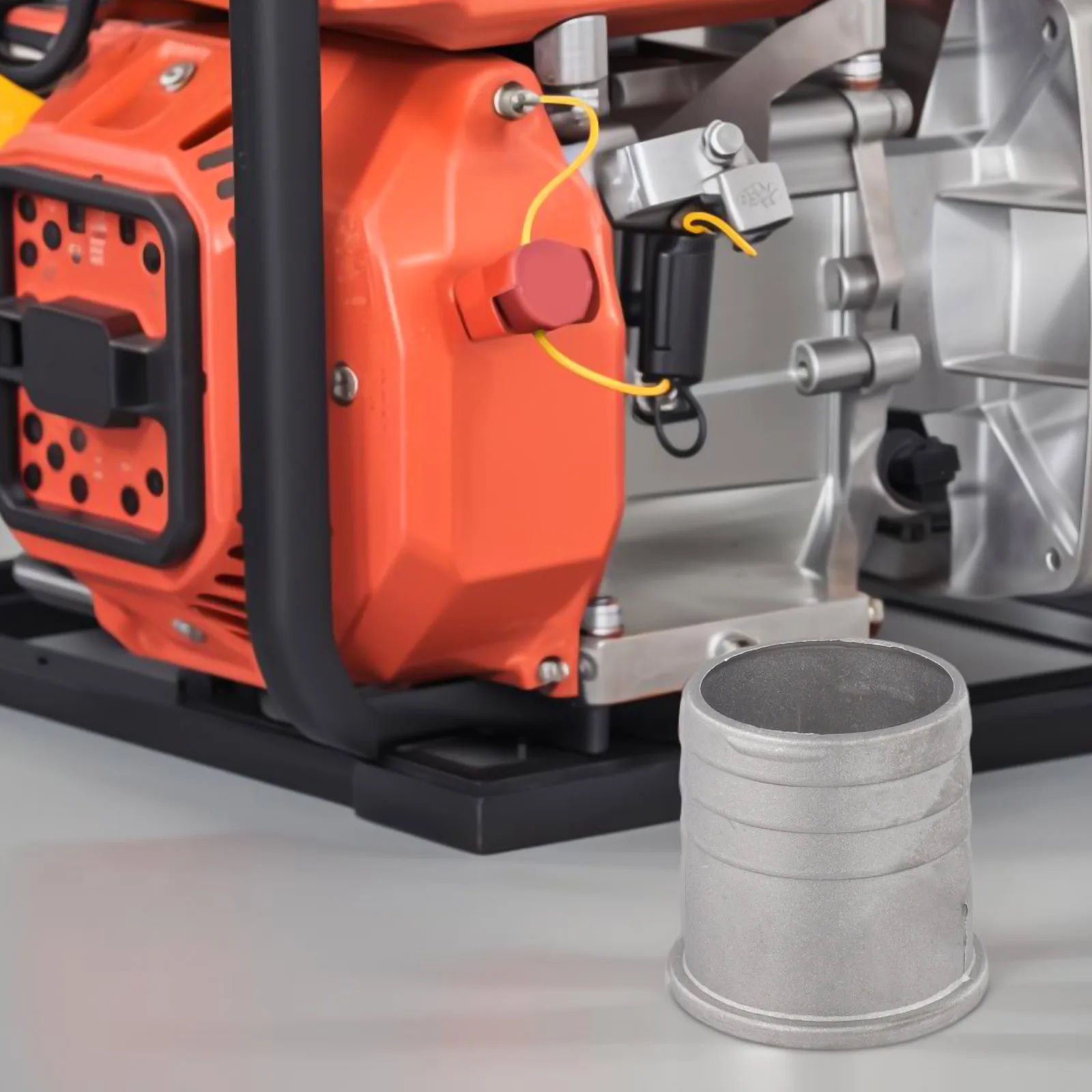 Generator Applications Aluminum Pipe Fitting Portable Water Pump Part 2 To 1.5-inch Tube Adaptability Easy Installation Design