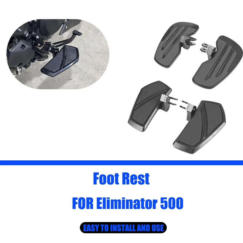 

Front Footrest for Motorcycle, Rider Footboard, Wide Footrest for Kawasaki Eliminator 500 SE ABS 2024 2025