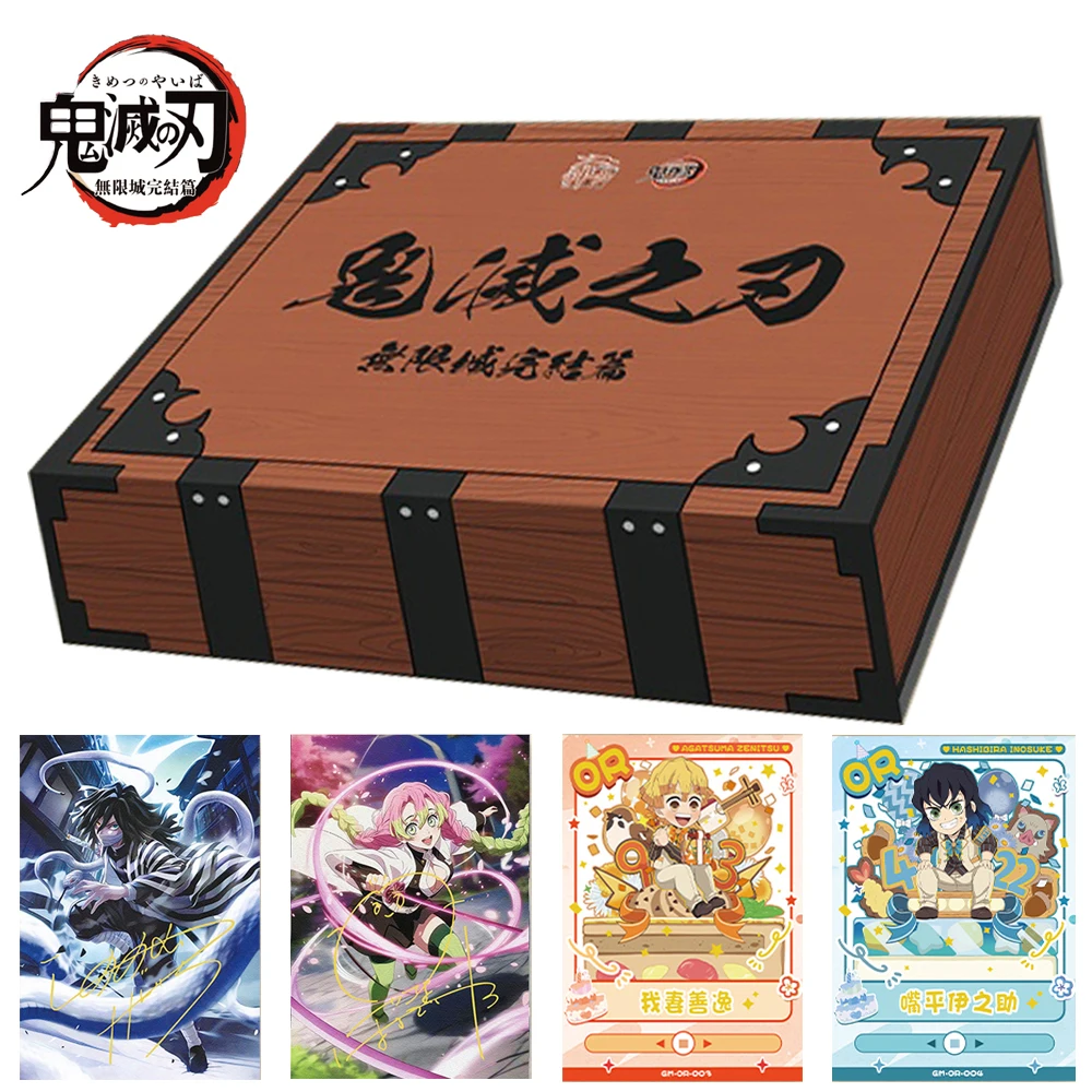 

Demon Slayer Collection Card For Children Tokitou Muichirou Rengoku Kyoujurou Fantasy Action Anime Limited Game Card Kids Gifts