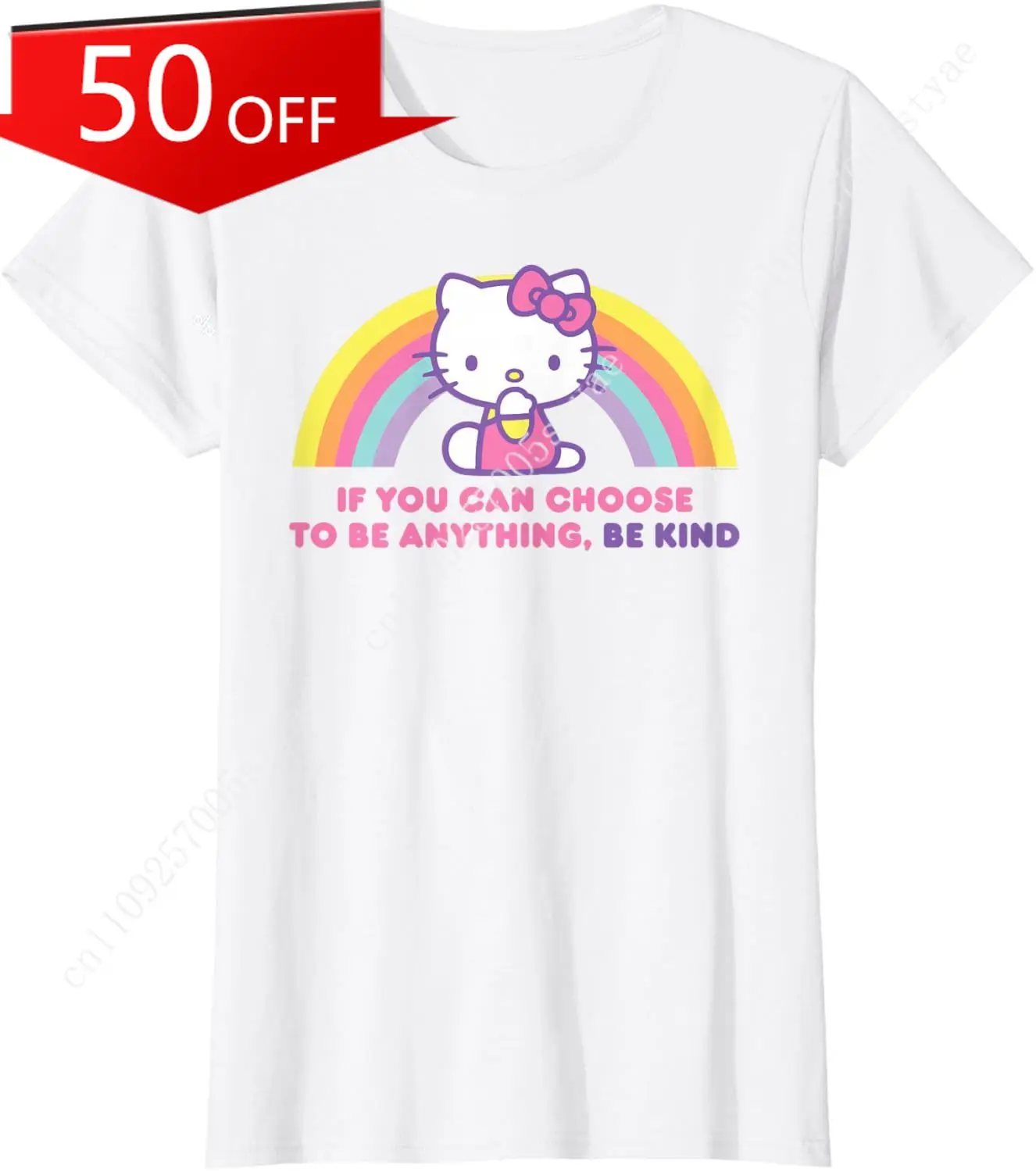 

Sanrio Hello Kitty If You Can Choose to Be Anything, Be Kind T-Shirt