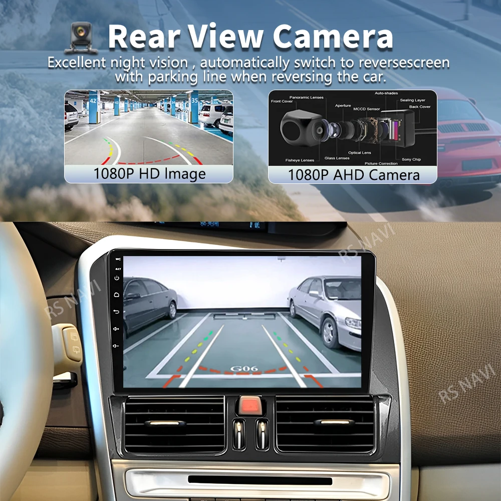 Android 16 For Volvo XC60 2007 2010 2013 2014 2017 2K QLED Stereo Car Radio Multimedia Video Player GPS 4G CarPlay