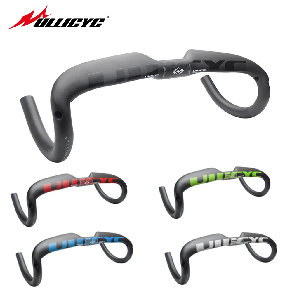 

ULLICYC full carbon fiber road bike handlebar carbon fiber carbon handlebar bend the carbon fiber bicycle 400/420/440 WB240