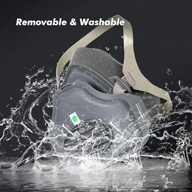 หน้ากากกันฝุ่น, หน้ากากป้องกัน, ขัดฝุ่นอุตสาหกรรม, การตกแต่งต้นปูนซีเมนต์เหมืองถ่านหิน, หน้ากากช่วยหายใจ 3700