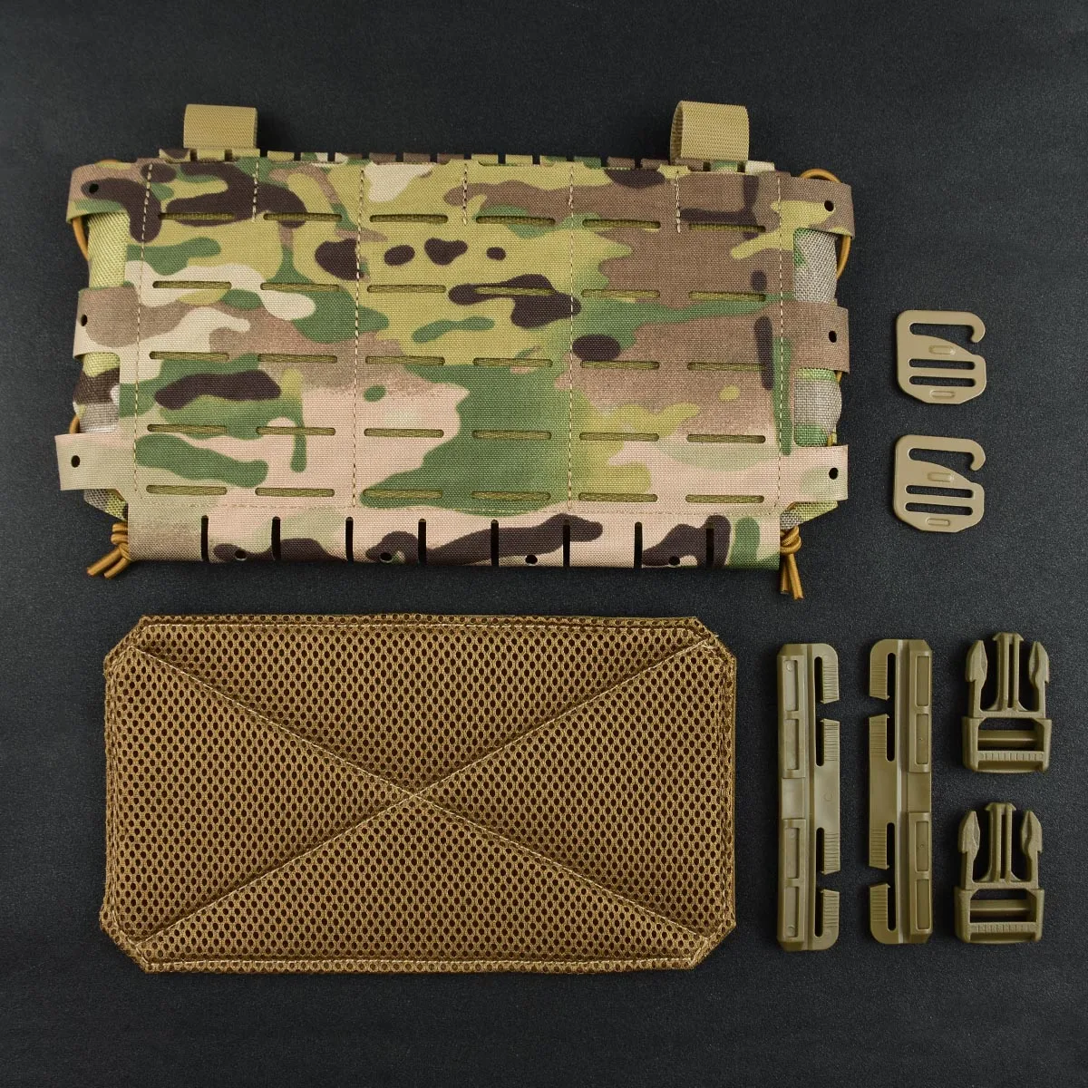 

Tacticl Molle PouchTriple Magazine ARC V3 Multi-purpose Mag Pouches Quick Release Buckles Plate Carrier Airsoft M4 AR15 Clip Bag
