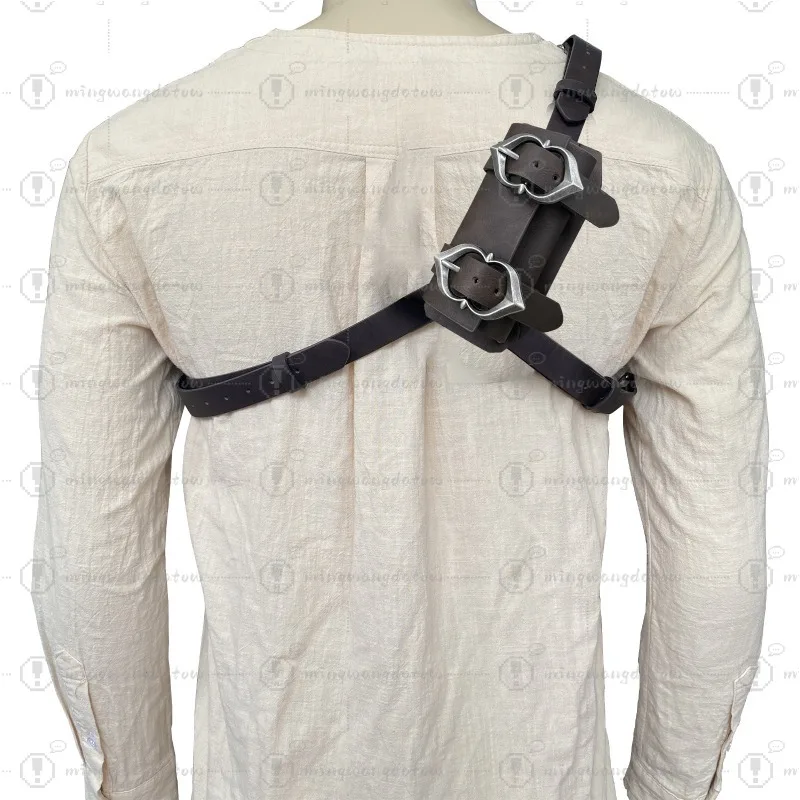 Medieval Back Single Sword Holder, Norse Viking Style Vintage Cosplay Props