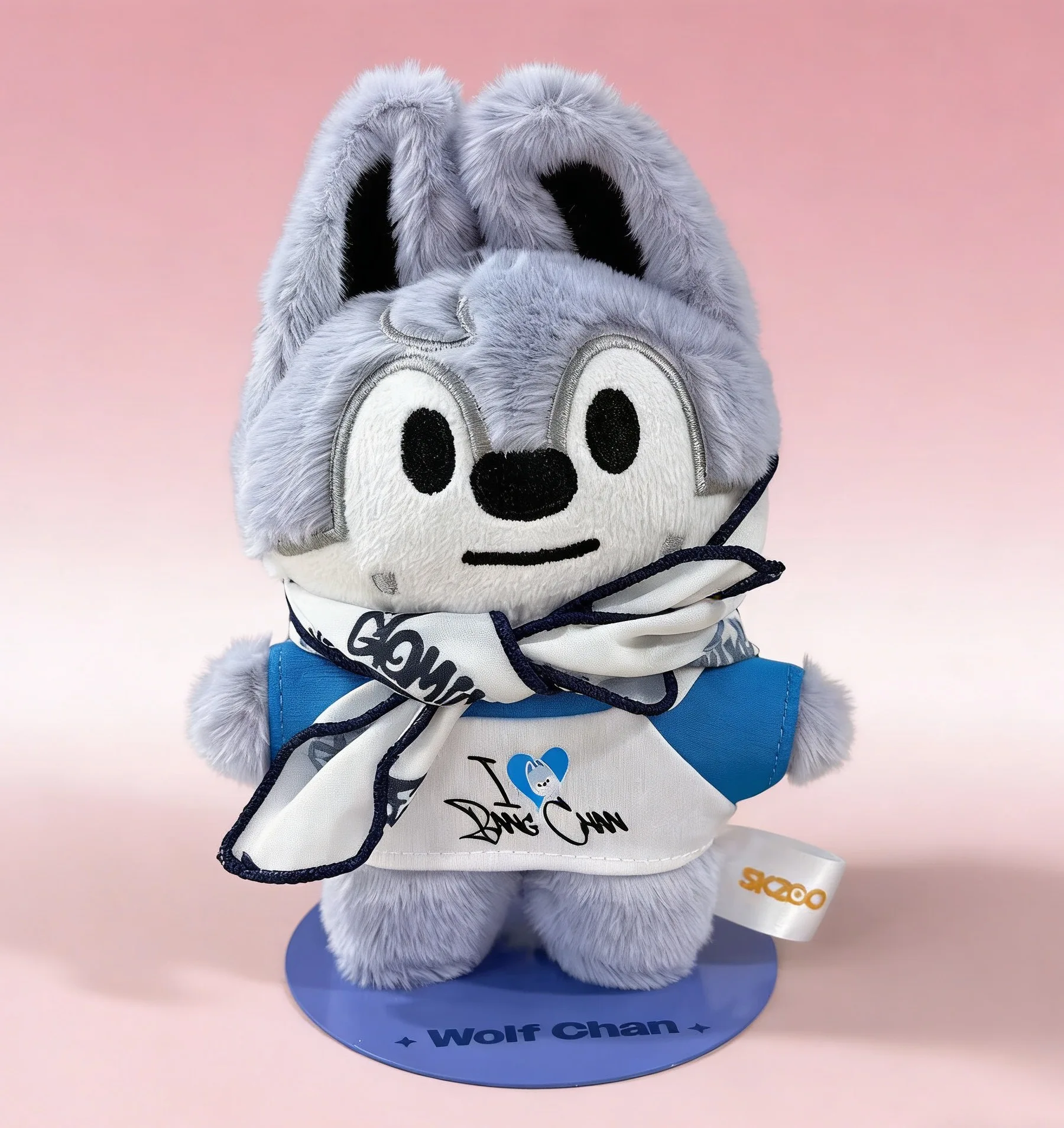 

НОВЫЙ KPOP StrayKids 13CM SKZOO DO IT доминатная вспышка моб плюшевая кукла WOLF BANG CHAN стоячая поза мультфильм коллекция фанатов милый подарок