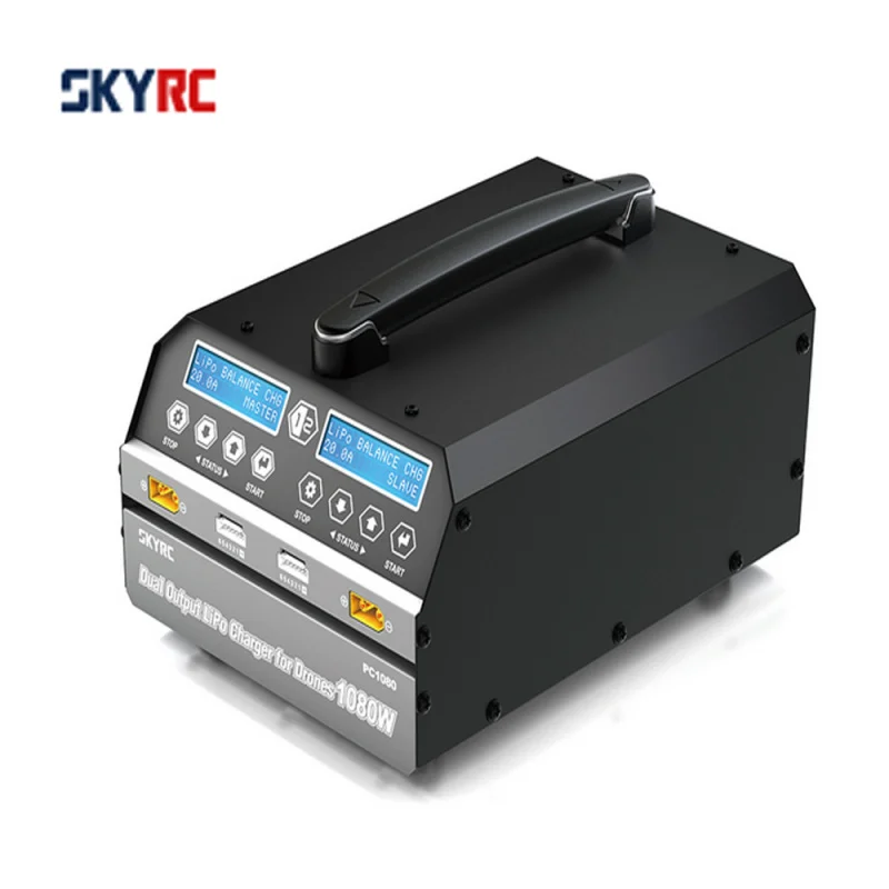 2024 SKYRC PC1080 Lipo 1080W 20A 540W*2 Dual Channel Lithium Battery Charger for Agricultural Spraying Drone