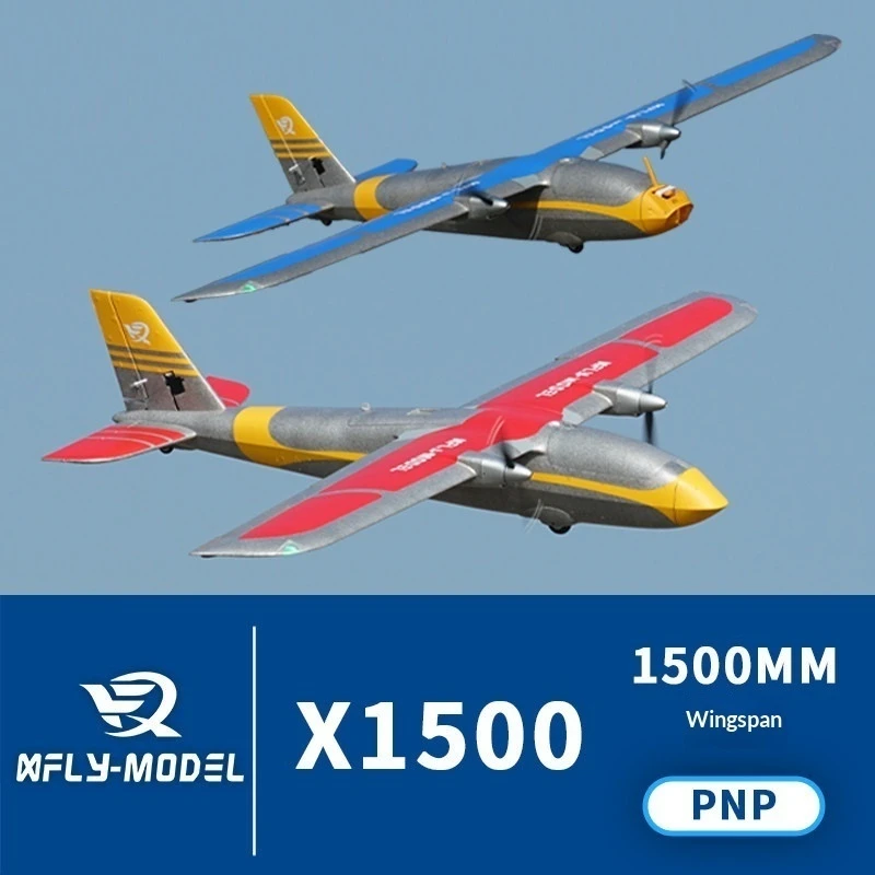 New Xfly X1500-Fpv High Performance Dual Engine Aircraft Carrier Electric Model Aircraft Fixed Wing Compatible With Dj And Snail