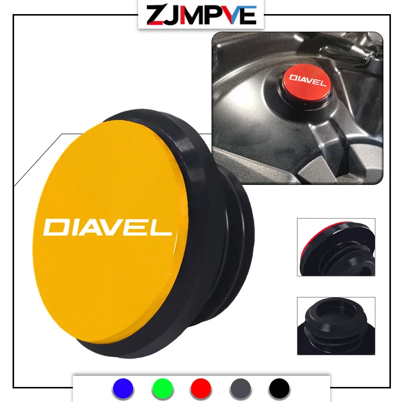 

Motorcycle Engine Oil Cup Cover Oil Filler Drain Plug Cap For Ducati DIAVEL /S AMG Diavel Carbon diavel Oil Cup Fuel Cover