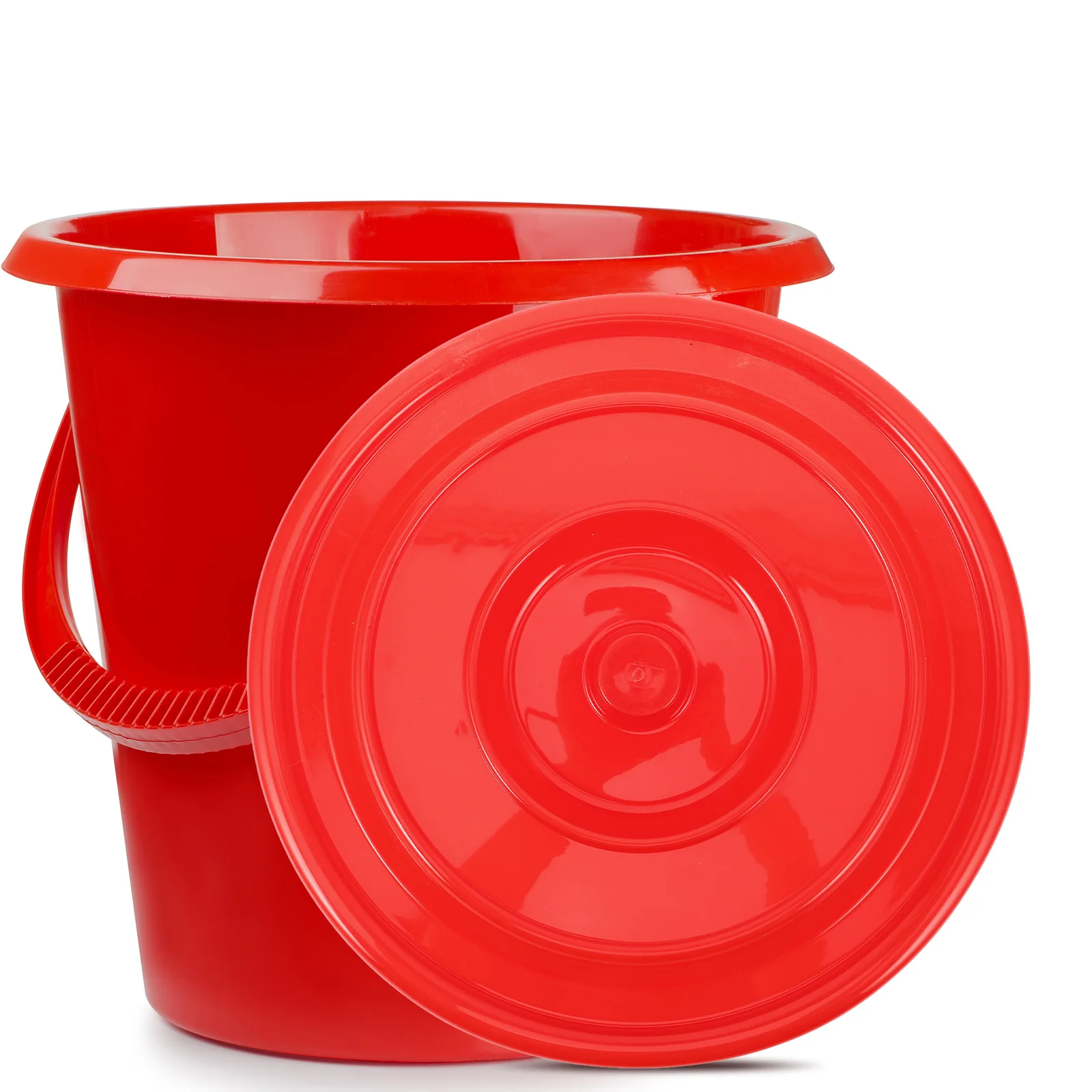 

Plastic Only Replacement Portable Garbage Cover Outdoor Waste Protector Round Easy Install Slim Trash Can Cover Rubbish
