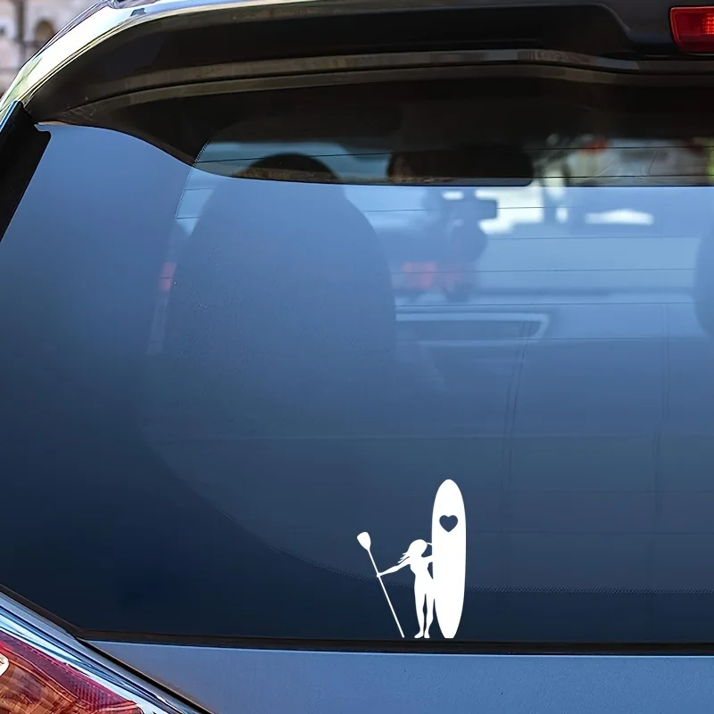 1 шт., стоячая доска для серфинга, любимая наклейка для SUP, наклейка для автомобилей, грузовиков, мотоциклов, бамперов, окон, ноутбуков