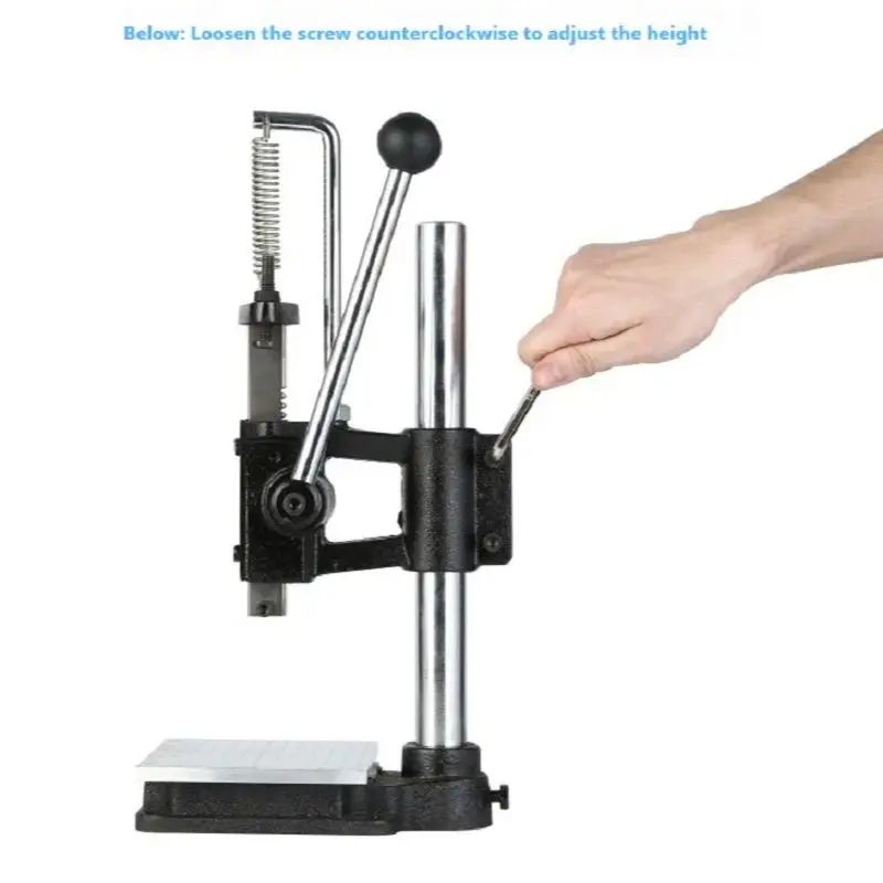 مكبس يدوي صغير، آلة ختم، مكبس ثقب، آلة قطع القوالب، قاطع معيني للتثقيب، آلة قطع صامتة #6