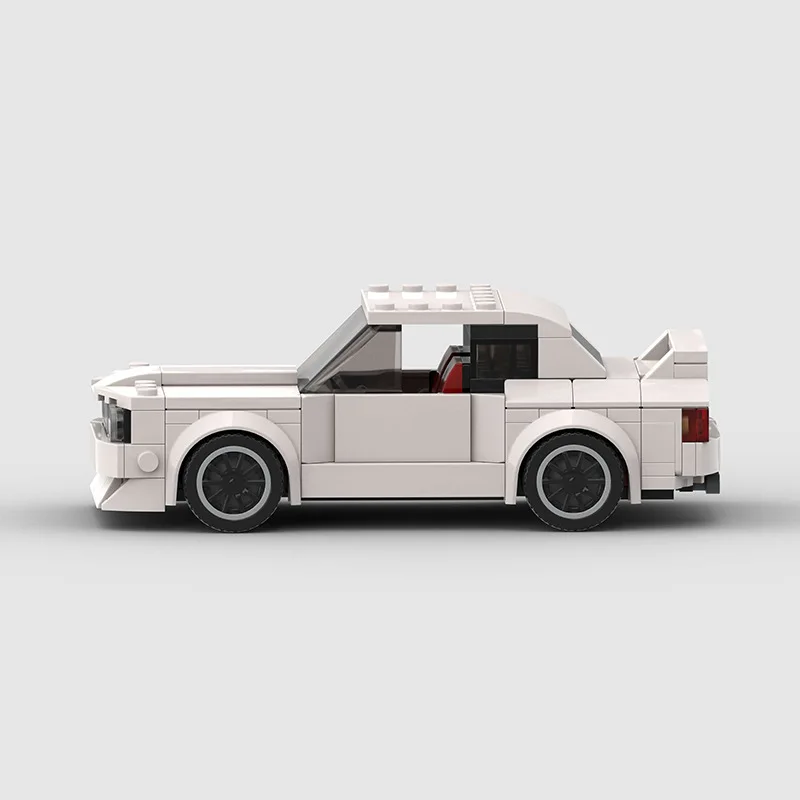 M3E30 racing sports car moc compatible Lego small particlespuzzle assembly children's building block toys cross-border wholesale