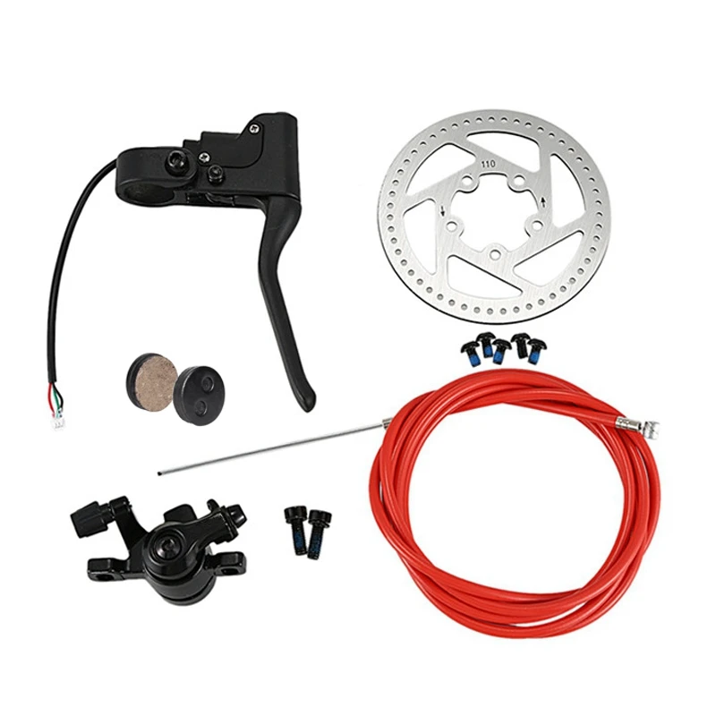 Brake Lever Disk Break Cabel Kit Set For Xiaomi Mijia M365 Electric Scooter Parts Replacement(110Mm M365)