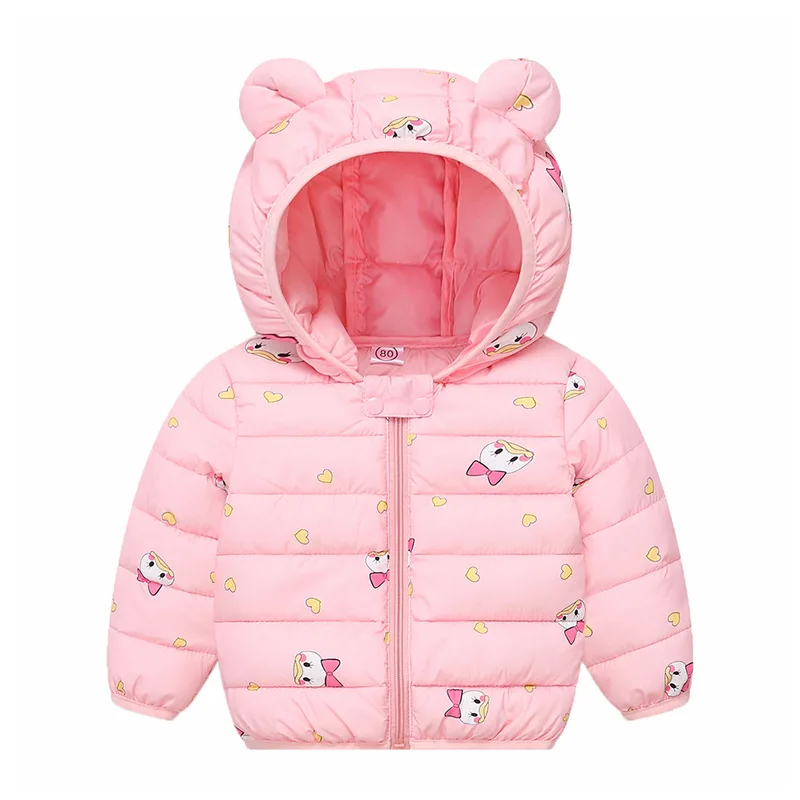 

1 2 3 4 5 years old boys girls NEW Cute Bear Girls Down Parkas Toddler Baby Winter Jackets Winter Boys Coat Children's Clothes