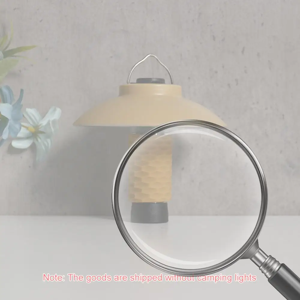 

Camping Lights Cover Portable Lamp Sleeve Cover Silicone Camping Lights Holder Lampshade Anti Slip for Goal Zero