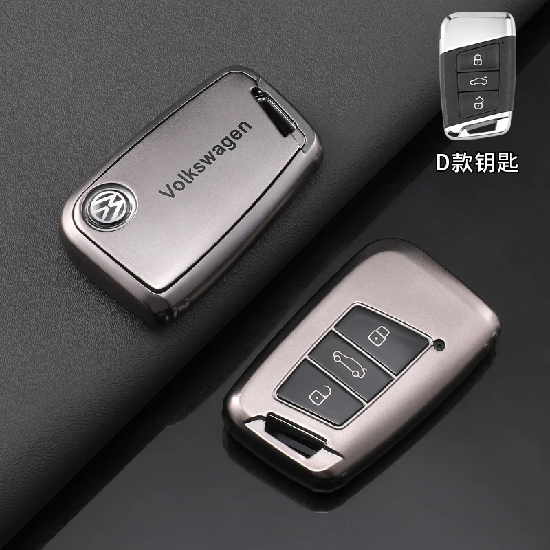3 Buttons TPU Car Key Cover Case Holder Shell Fob For VW Volkswagen Passat B8 Magotan For Skoda Kodiaq Superb A7 Accessories