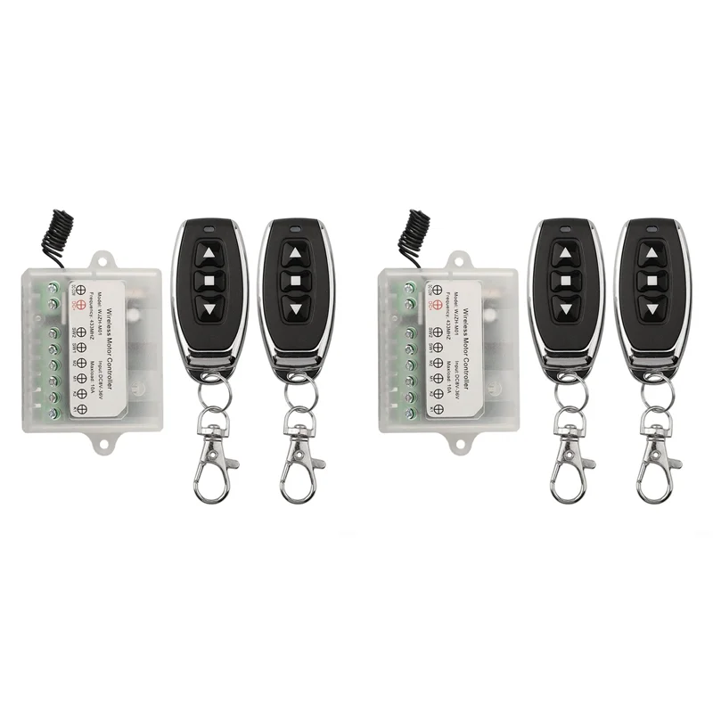 

FFYY-2X Переключатель дистанционного управления двигателем, Переключатель двигателя DC8-36 В, Пульт дистанционного управления для линейных приводов, Управление 10 А, 433 МГц