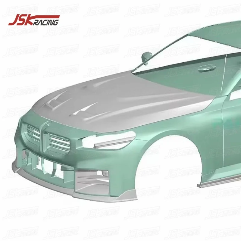 

PTI Style Dry Carbon Fiber Front Bumper Lip For 2023-2024 BMW 2 Series G87 M2 Racing Upgrade