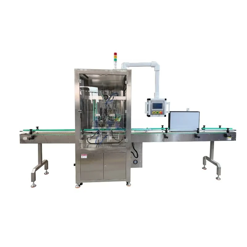 Automatic Liquid Filling Paste Double Filling Head Machine  for Cosmetic Lotion Shampoo
