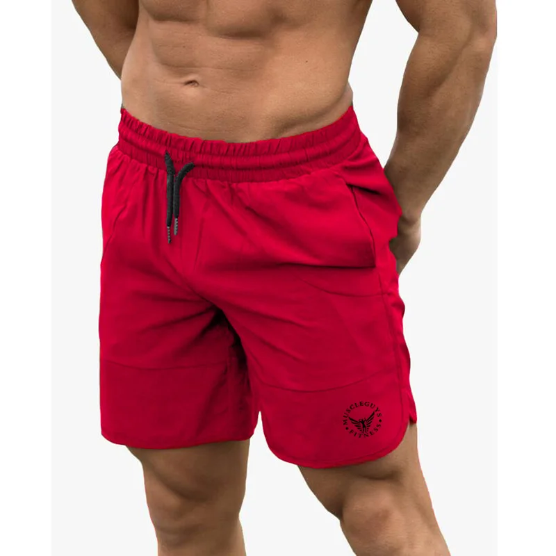 

Sports Cropped Pants Men's Stretch Quick Dry Running Training Gym Shorts Breathable Ice Cool