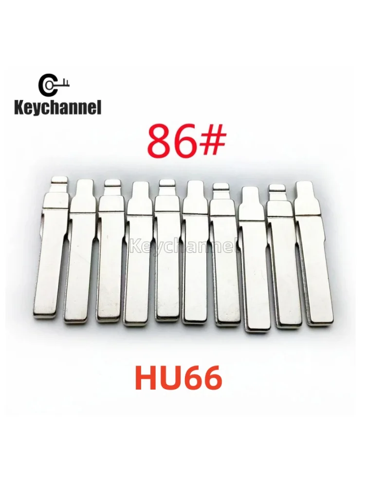 66pcs KD Key Blade KEYDIY Remote Blank Xhorse Blade HU66 SIP22 for Renault Golf Toyota Kia Hyundai Nissan Ford Peugeot Citroen