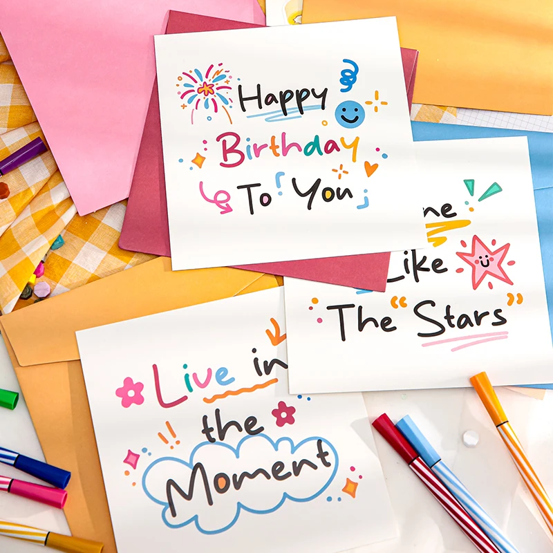 mrpaper-20pcs-cartoes-criativos-coloridos-de-feliz-aniversario-cartoes-de-saudacao-em-papel-quadrado-com-padrao-cartoes-em-branco-para-mensagens
