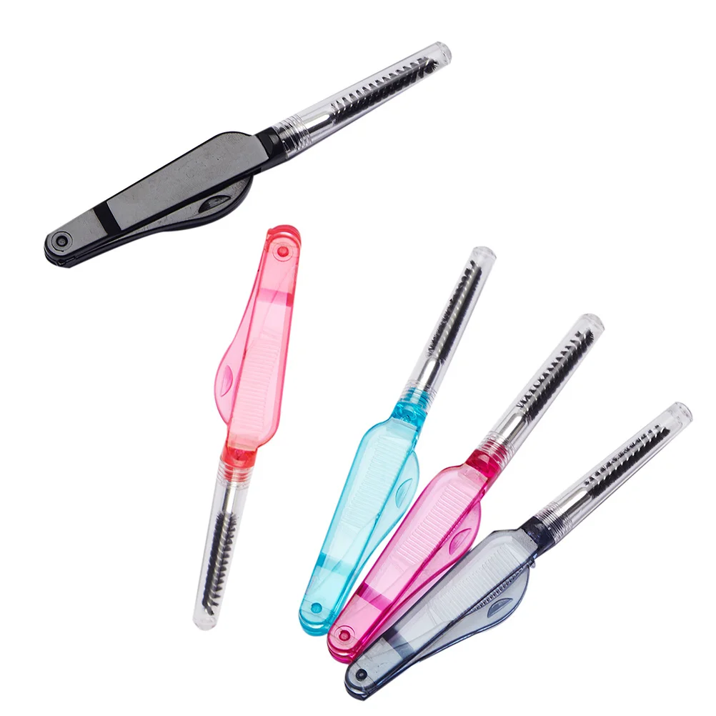 10 Stück Augenbrauen-Pflegepinsel, Bürsten für Augenbrauen, Werkzeuge, Make-up-Zubehör, Frauen, Wimpern, wiederverwendbarer Kamm