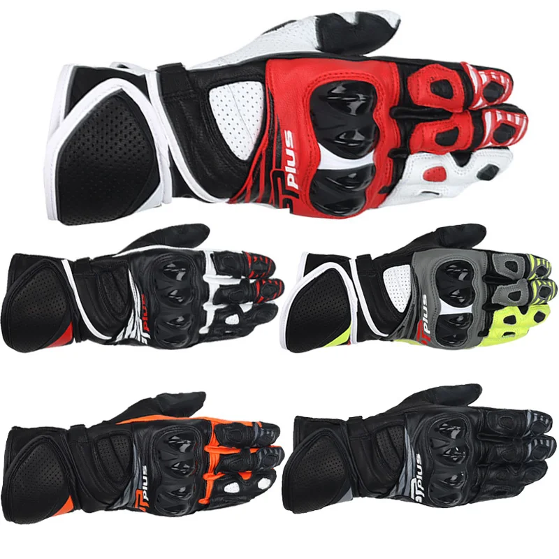 two-x-racing-motorcycle-gp-plus-r-v2-leather-long-gloves-men-motorbike-gloves-hard-knuckle-touchscreen-moto-gloves-all-size