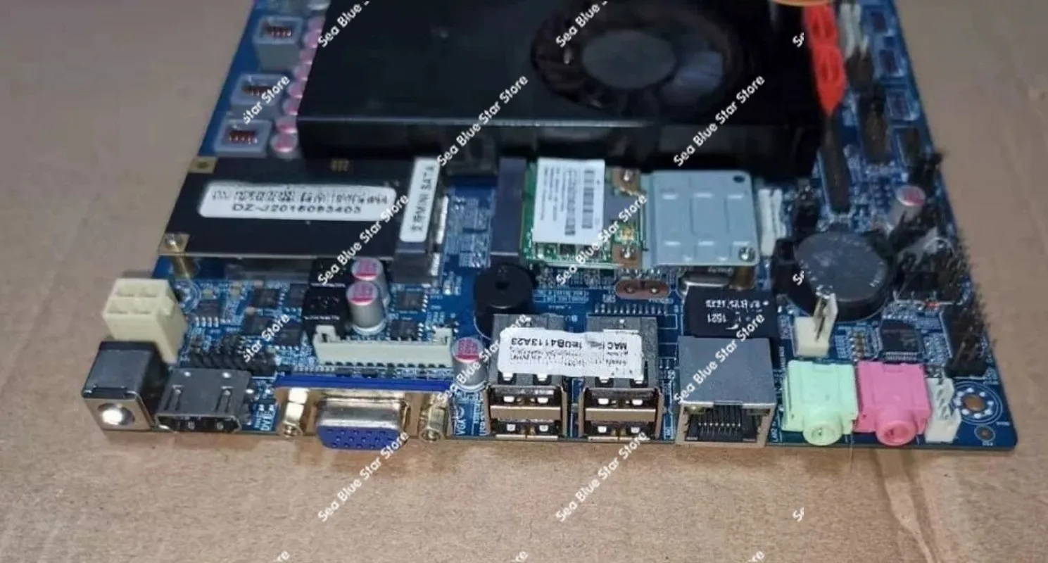 ITX-1037T-2C 2U2C 1037U Industrial Computer POS Download, Advertising Machine 17 * 17 Second-hand Disassembly Main Board
