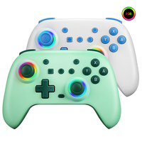 RGB Wireless Bluetooth Controller for Nintendo Switch/ OLED/ Lite/ PC/Android Gamepad PC Joystick Controle With Turbo Function