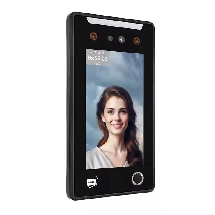 Perangkat Lunak Cloud Web Dan Aplikasi Seluler Perangkat Biometrik Pembaca Sidik Jari Pengenalan Wajah Terminal Absensi Kontrol Akses