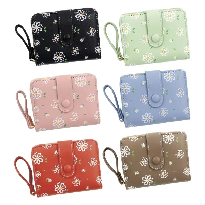 

Practical Wear Resistant PU Zippers Card Holder For Students Multiple Compartments And Playful Designs 20CA