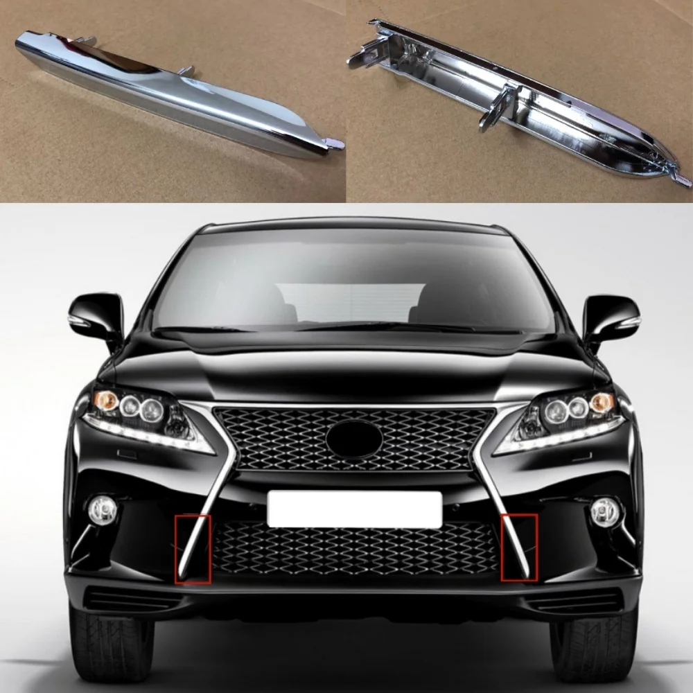 

For Lexus RX350 RX450H front bumper grille decorative strip OE: 5312648100 5312548100 2013-2015